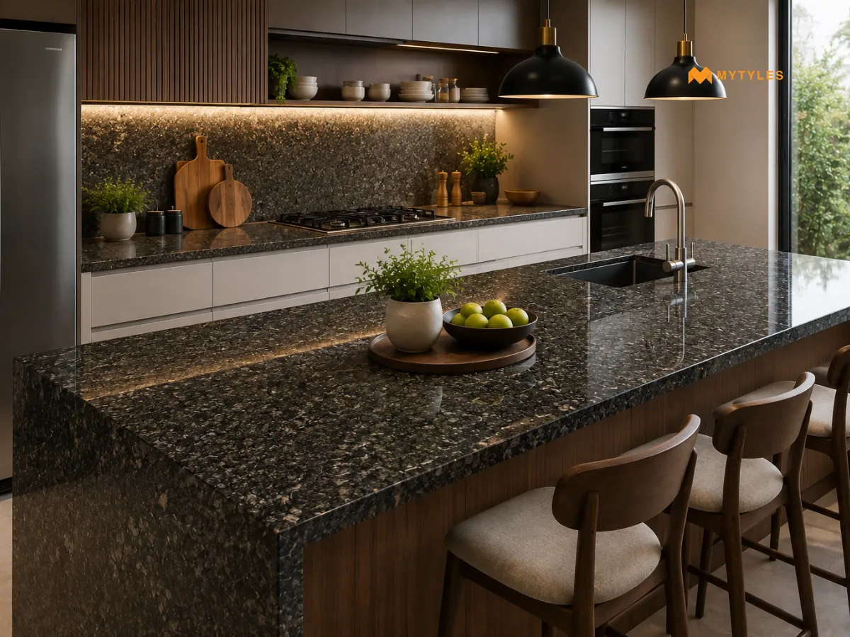 Granite Tile for the Kitchen: Timeless and Tough